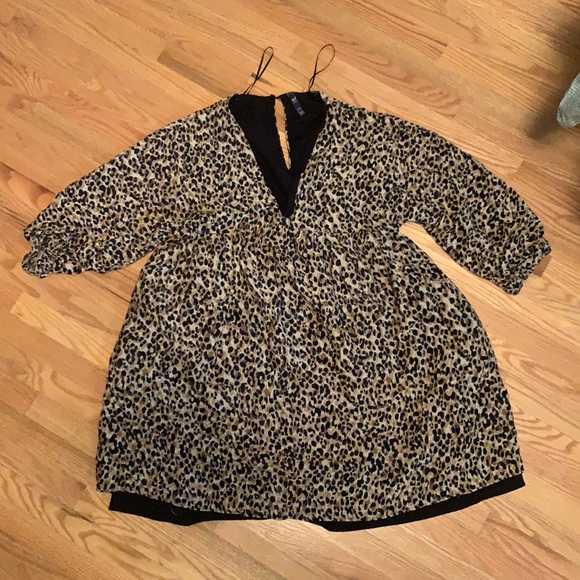 Zara Animal print summer dress - Picture 2 of 4